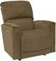 La-Z-Boy® Cade Suede Power Rocking Recliner Headrest-0