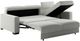 Luonto® Furniture Elliot 2-Piece Lea/Smoked Birch King Sleeper Sectional and Chaise-0