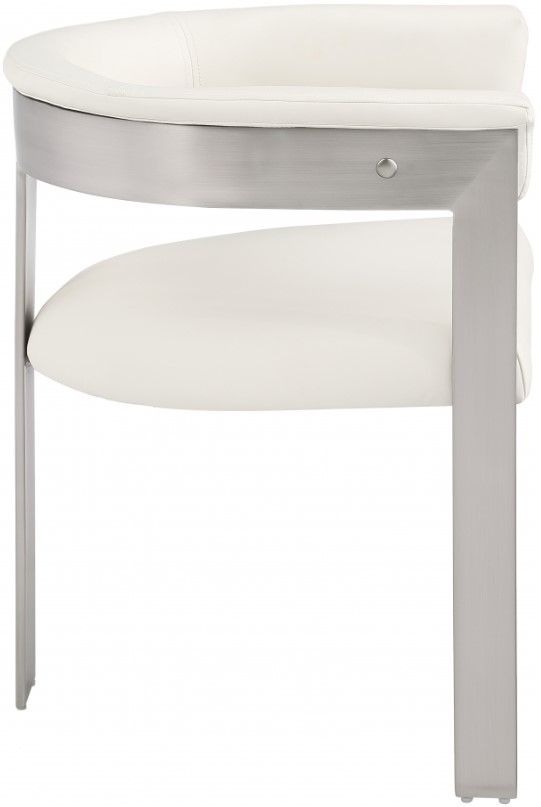 Meridian Furniture Romeo Cream Dining Chair-2