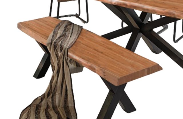 Jaipur Furniture Eberhard Brown Dining Bench-0