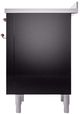 Ilve® Nostalgie II Series 36" Glossy Black Pro Style Induction Range-4