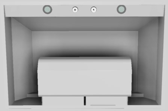 Vent-A-Hood® Designer Series 36" Stainless Steel Wall Mounted Range Hood-1