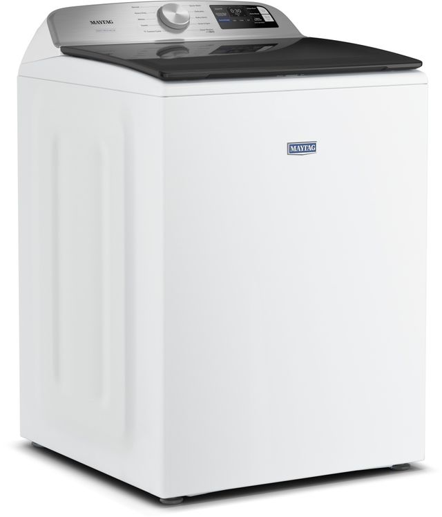Maytag® White Top Load Washer & Gas Dryer Laundry Pair-3