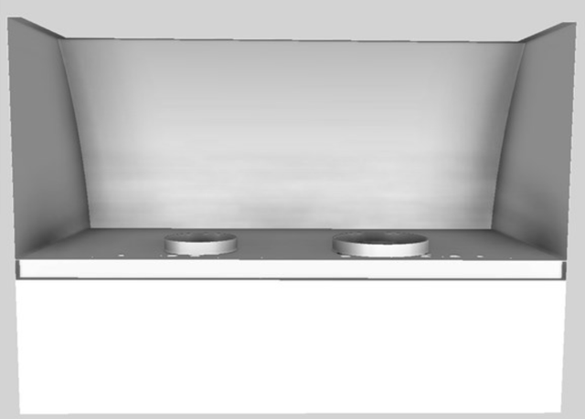 Vent-A-Hood® 42" White Wall Mounted Range Hood-4