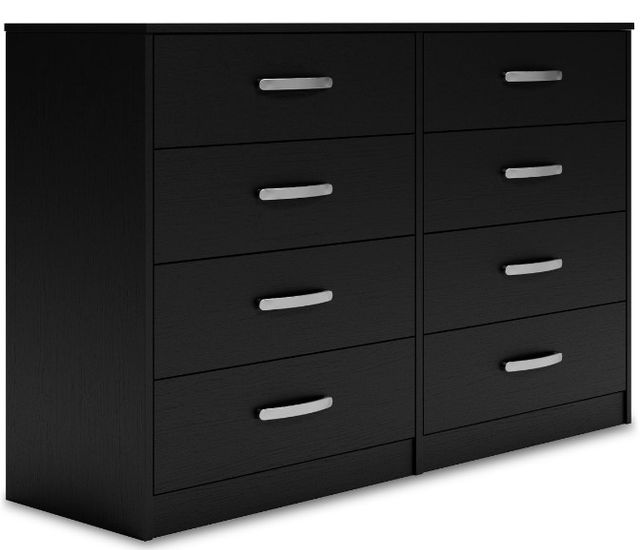Signature Design by Ashley® Finch 4-Piece Black Full Panel Platform Bed Set-2
