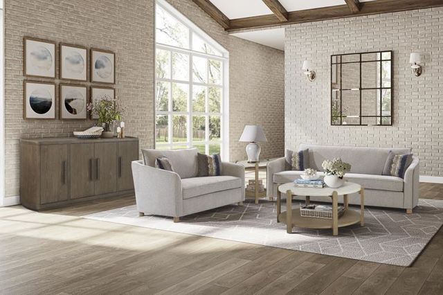 Bernards Trilogy Sand Sofa-2