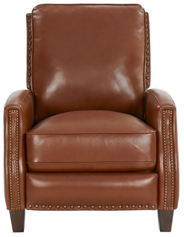 BarcaLounger® Melrose Colchester Bitters Leather Manual Recliner-3
