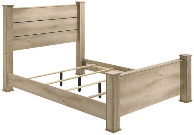 Coaster® Oakglen 4-Piece Wathered Oak Queen Bedroom Set-1