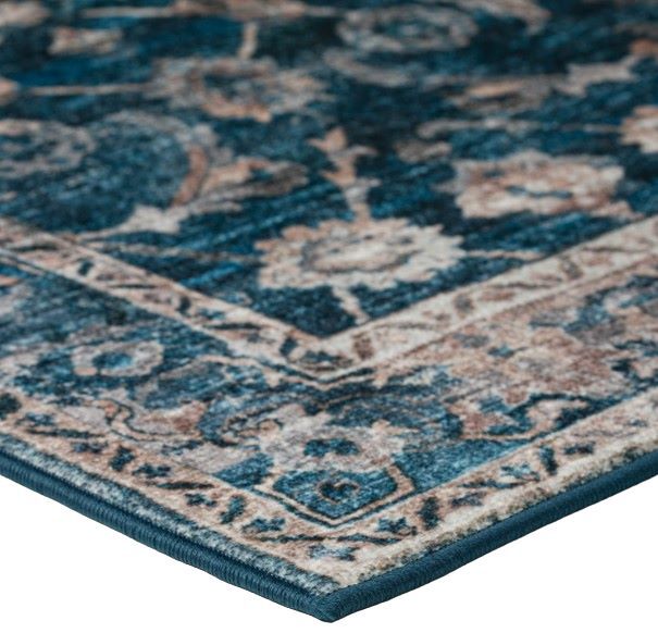 Dalyn™ Rug Company Jericho JC4 Navy 5'x8' Area Rug-1