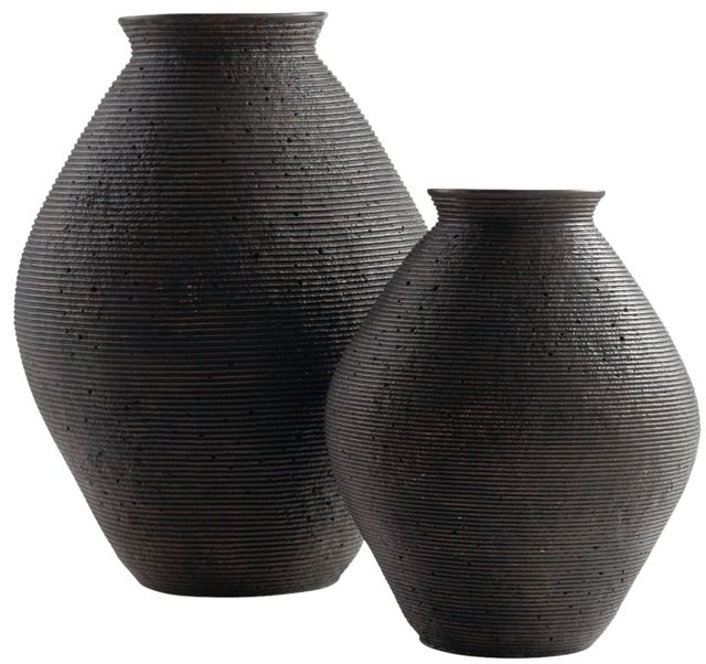 Signature Design by Ashley® Hannela Antique Brown Vase-3