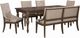 Liberty Furniture Americana Farmhouse 6-Piece Beige/Dusty Taupe Dining Set-0