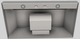 Vent-A-Hood® 36" Stainless Steel Wall Mounted Liner Insert-2