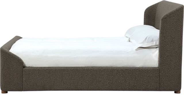 Modus Furniture Virgil Kiki Pumpernickel Eastern King Upholstered Platform Bed-2