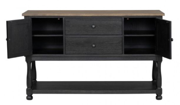 Furniture of America® Neue Mills Black Server-3
