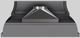 Vent-A-Hood® Designer Series 66" Gunsmoke Wall Mounted Range Hood-4
