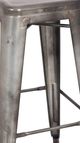 ACME Furniture Kiara 2-Piece Antique Silver Metal Bar Stool Set-1