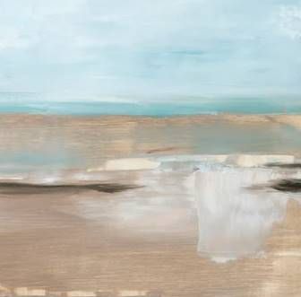 Stylecraft Brown/Light Blue/Off-White Wall Art-1