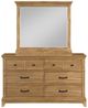 New Classic® Home Furnishings Sunstone 4-Piece Honey King Panel Bedroom Set-3
