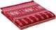 Surya Rudolf Bright Red 50"x60" Throw Blanket-2