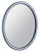 Bassett Mirror Straits Bright Blue/White Wall Mirror-1