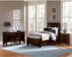Vaughan-Bassett Bonanza Merlot Twin Storage Bed-3