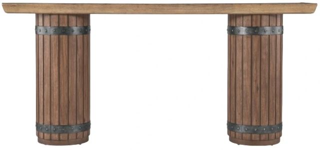 Hooker® Furniture Vineyard Row Sonoma Console Table with Napa Base-2