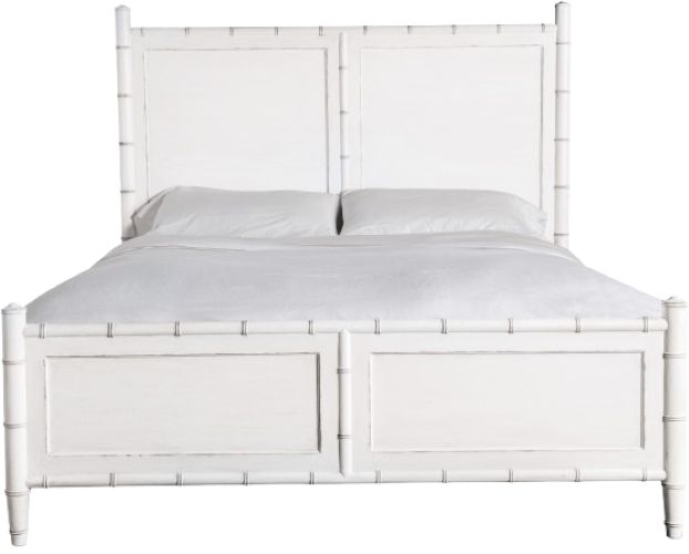 Hooker® Furniture Charleston White Heron California King Panel Bed-2