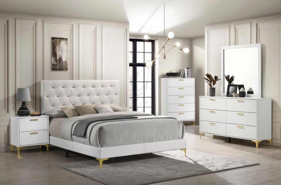 7ORDER - 7ORDER タンブラー 2個set Coaster® Kendall 5-Piece White California King Bedroom Set
