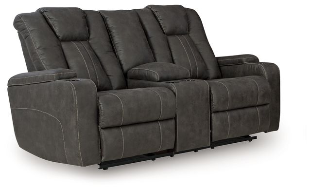 Signature Design by Ashley® Beaux Glider Reclining Loveseat-0