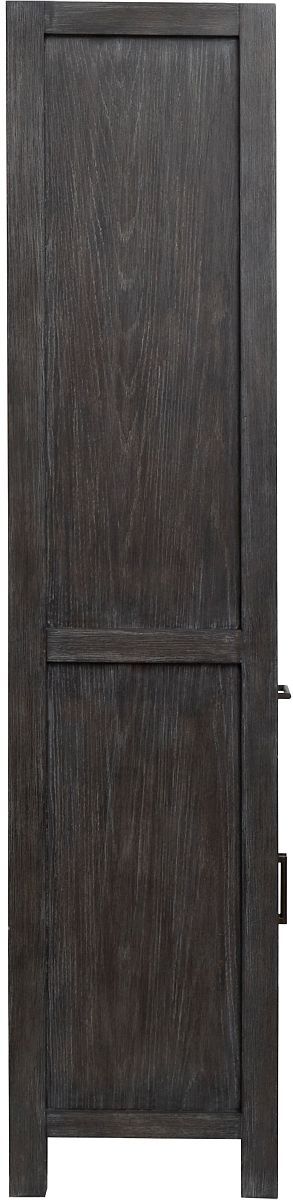 Magnussen Home® Plum Creek Marble/Ravenwood Black Display Cabinet-4