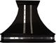 Cyclone® 42" Matte Black Chrome Wall Mounted Range Hood-0