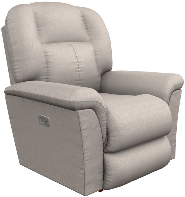 La-Z-Boy® Jasper Porcelain Power Rocking Recliner with Headrest-0
