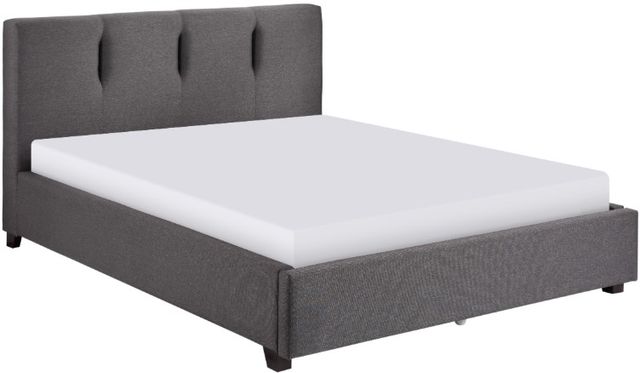 Mazin Furniture Aitana Graphite King Platform Bed-0