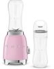 Smeg 50's Style 250 W Pink Personal Counter Blender-4