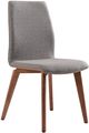 Armen Living Archie 2-Piece Gray Dining Chairs-0