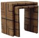 Furniture Classics Fox 2-Piece Brown Nesting Table Set-0