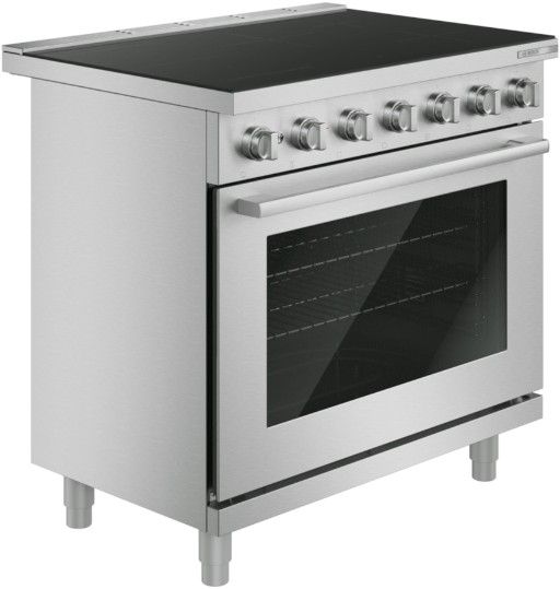Bosch® 500 Series 36” Stainless Steel Freestanding Induction Range-2