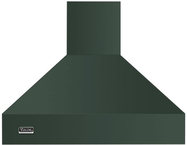 Viking® 5 Series 30" Blackforest Green Professional Chimney Wall Mounted Range Hood-0