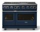 Viking® 7 Series 48" Slate Blue Pro Style Liquid Propane Gas Range with 12" Reversible Griddle-2