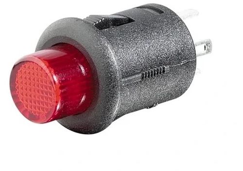 RadioShack 3A at 125 VAC; 1.5 at 250 VAC Illuminated Pushbutton Switch-0