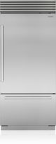 Sub-Zero Classic 36 in. 20.7 Cu. Ft. Stainless Steel Built In Bottom Freezer Refrigerator-0