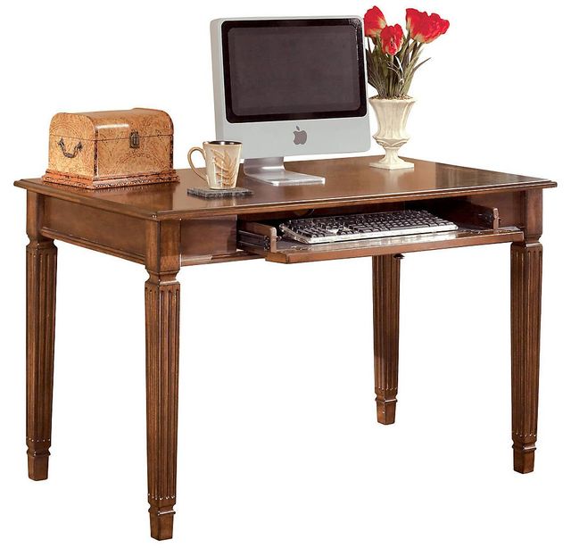 Signature Design by Ashley® Hamlyn Medium Brown 48" Office Desk-0