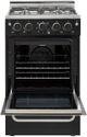 Unique® Appliances Prestige 20" Black Freestanding Gas Range-1