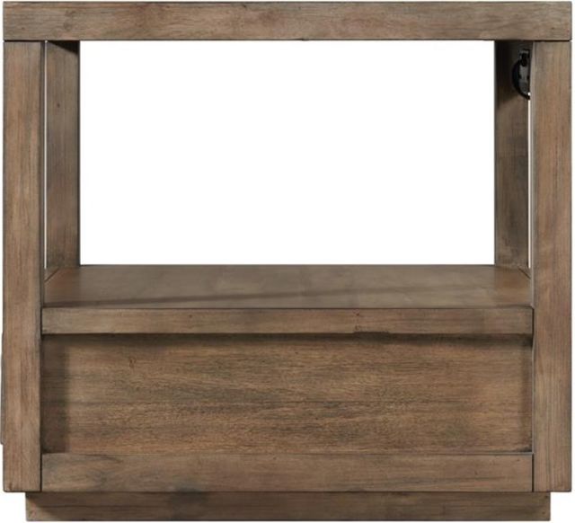 Riverside Furniture Denali Toasted Acacia Side Table-2