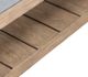 Liberty Furniture Millstone Gray Cocktail Table with Nutmeg Base-4