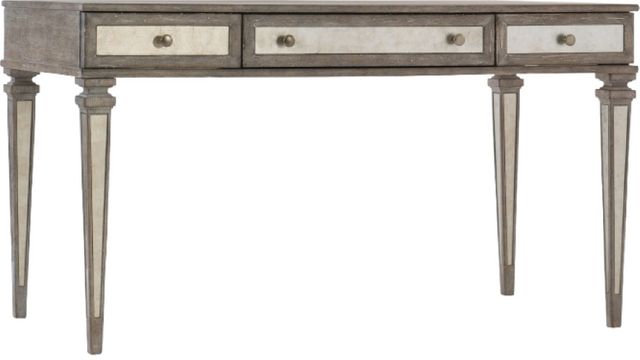 Hooker® Furniture Rustic Glam Medium Wood Leg Desk-0