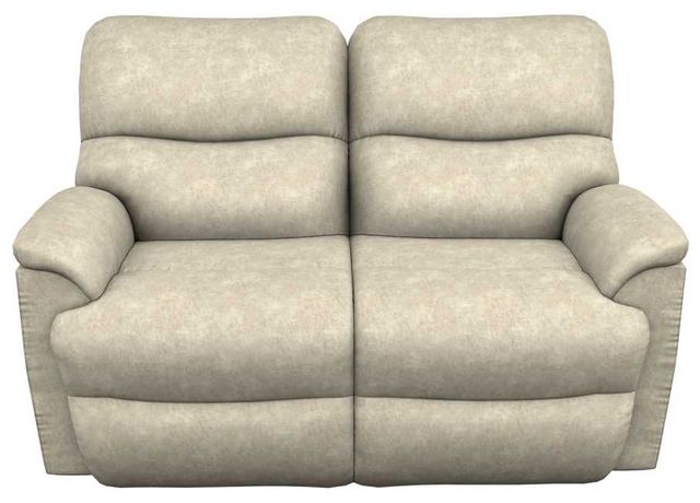 La-Z-Boy® Trouper Stucco Power Reclining Loveseat with Headrest-1