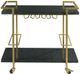 Fairfield® Origins Gold Leaf/Onyx Bar Cart-1