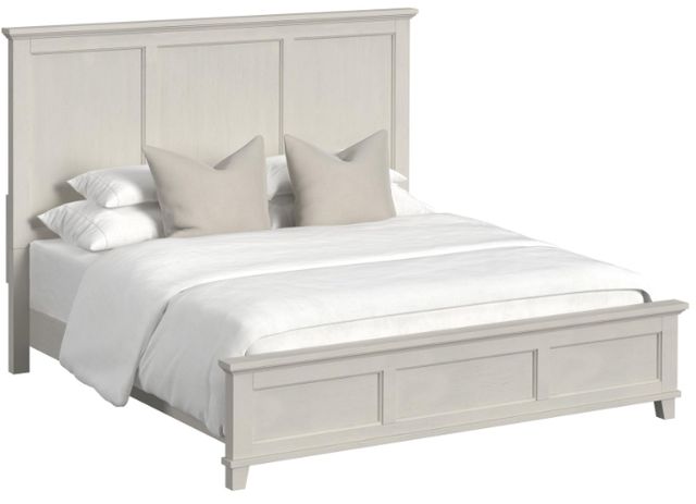 Elements International Canterbury Ivory Queen Panel Bed-0