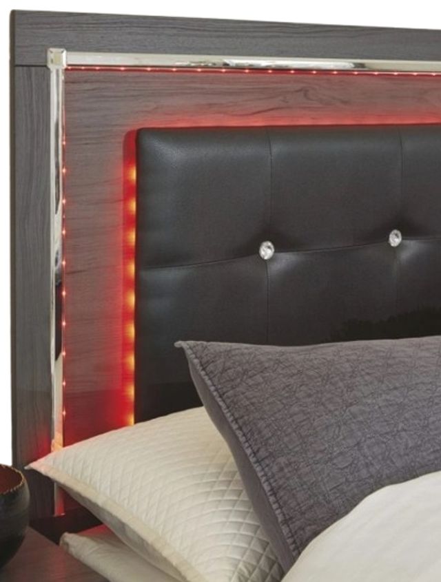 Signature Design by Ashley® Lodanna Gray Full Upholstered Panel Headboard-3